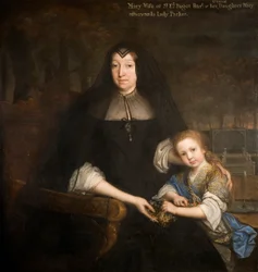 Lady Mary Bagot et sa petite-fille Mary